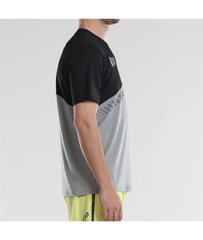 Bullpadel Padel T-Shirt Lucio Gris Homme