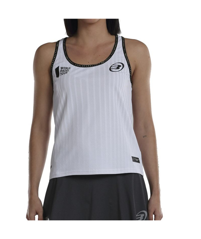 Padel T-Shirt Bullpadel Lugar Mulher Branco