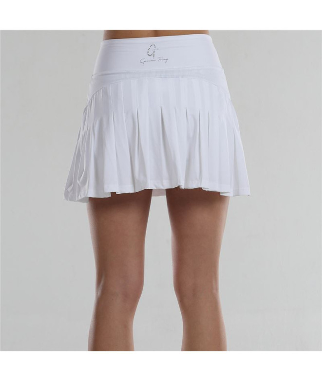 Bullpadel Unila Padel Skirt Women White
