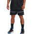 Calças de basquetebol Under Amour Baseline Woven short t Ii Blk Men's