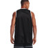T-shirt by Basket-ball Under Amour Baseline Reversible Jsy Blk Homme