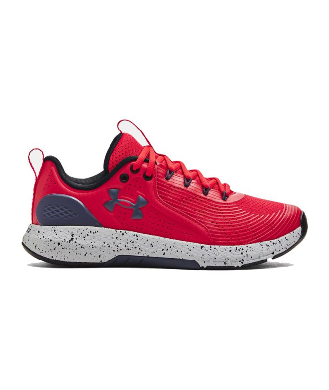 Fitness Chaussures Under Amour Charged Commit Tr 3 Hommes Rouge