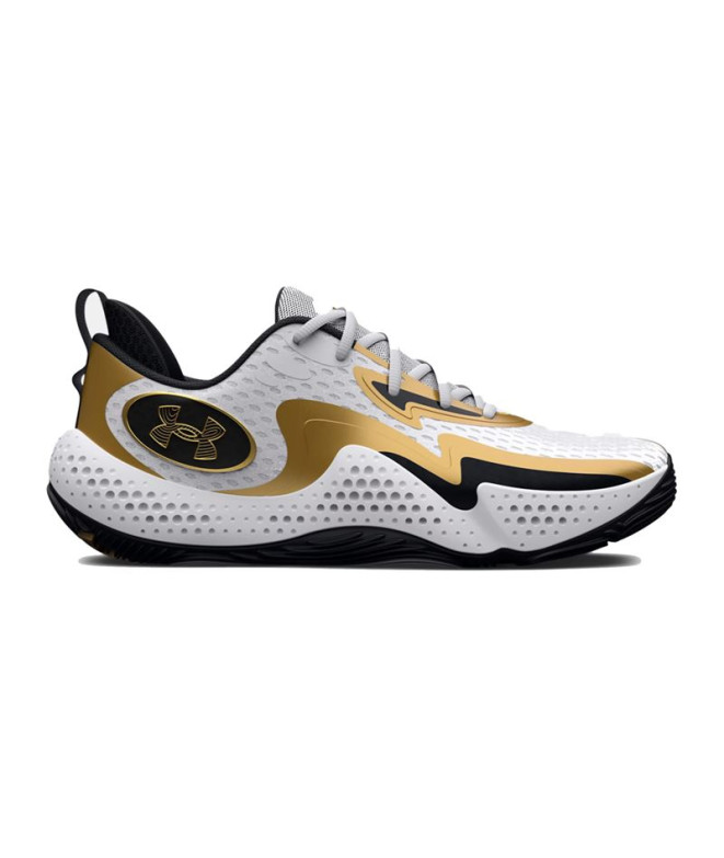 Under Amour Spawn 5 Basketball Chaussures Wht