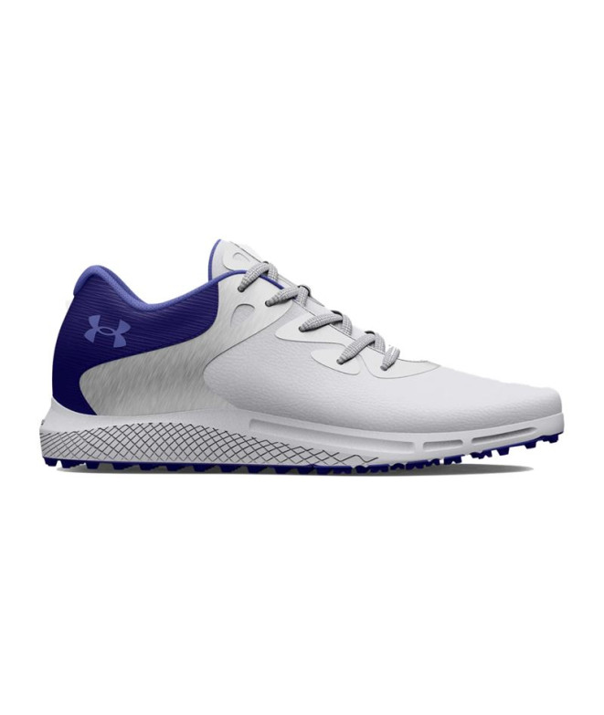 Botas de Golf Under Amour Charged Breathe 2 SL Wht Mujer