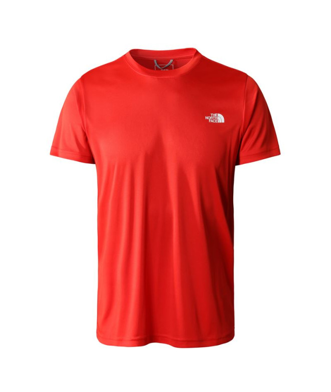 Mountain T-Shirt The North Face Reaxion Amp Hommes Rouge