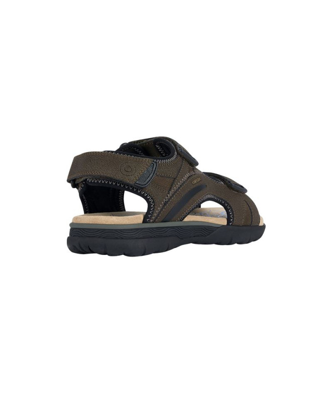 Sandalias Geox Spherica Ec5 Hombre Verde