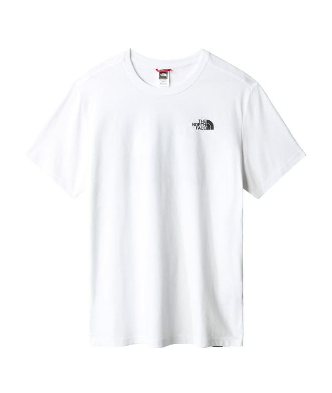 T-Shirt de montanha The North Face Redbox Celebration T-Shirt de montanha branca para homem