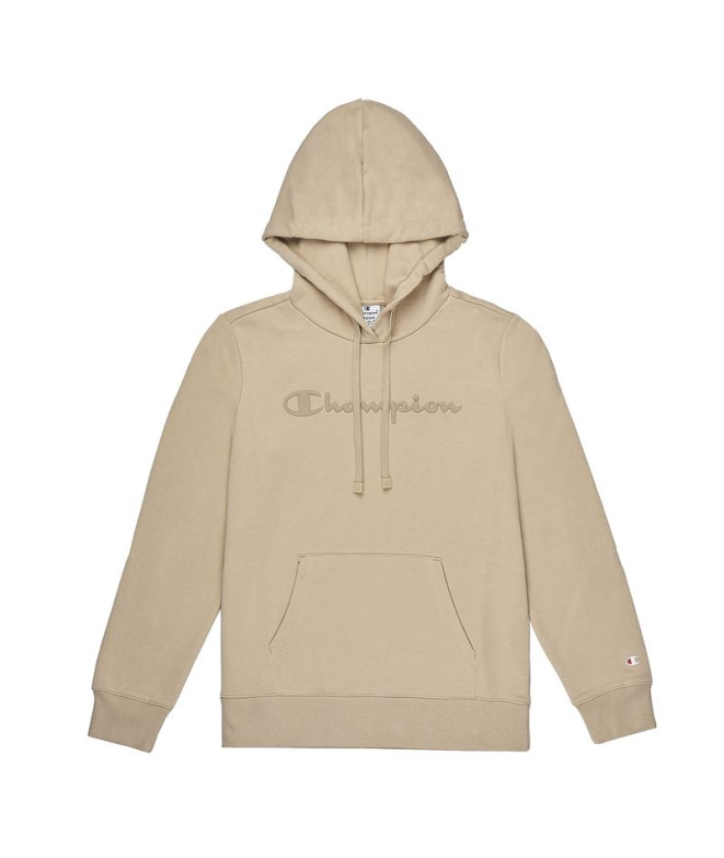 Sweatshirt Champion Hooded Sweatshirt Women's Beige