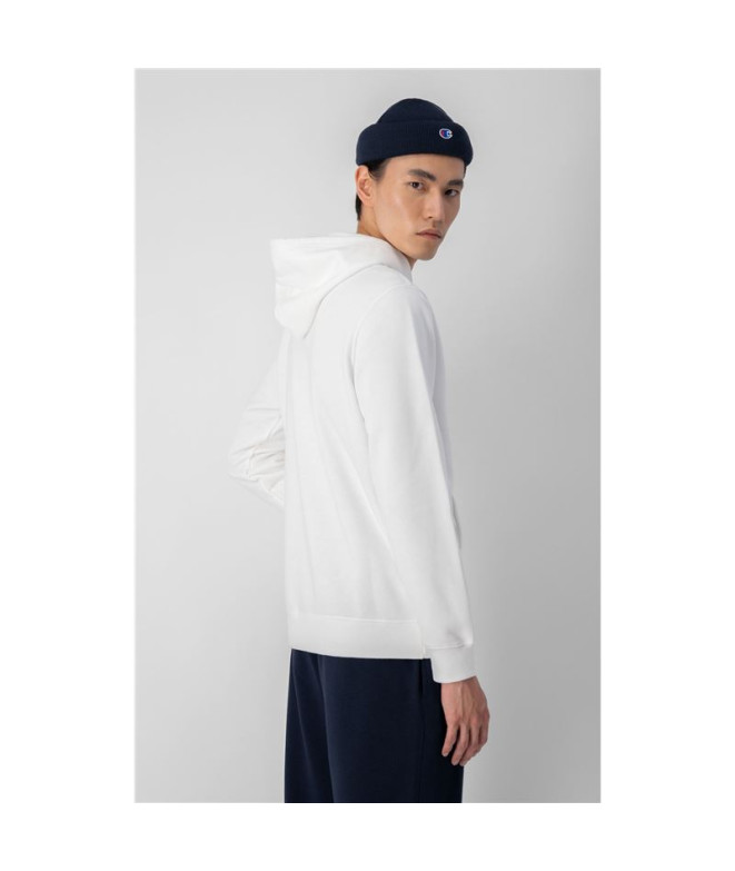 Sudadera Champion Hooded Sweatshirt Blanco Hombre