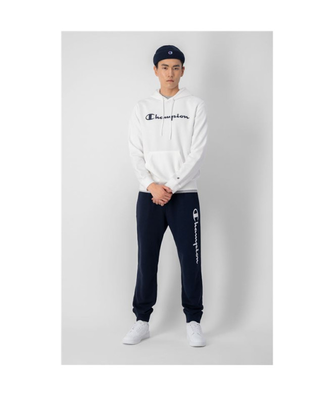Sudadera Champion Hooded Sweatshirt Blanco Hombre