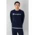 Sweatshirt Champion Crewneck Sweatshirt Man Blue