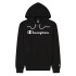 Casaco Champion Sweatshirt com capuz e fecho de correr Preto para homem