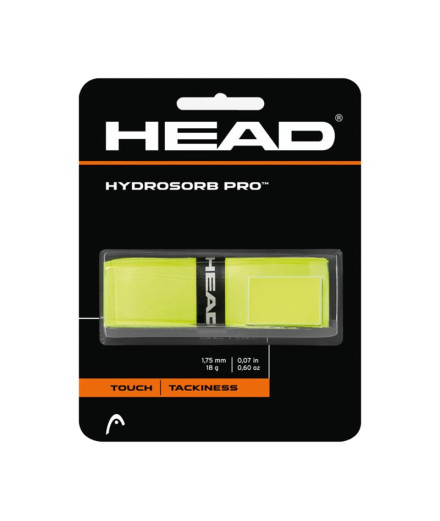 Grips de tennis Head HydroSorb Pro Jaune Grips de tennis Head HydroSorb Pro Jaune