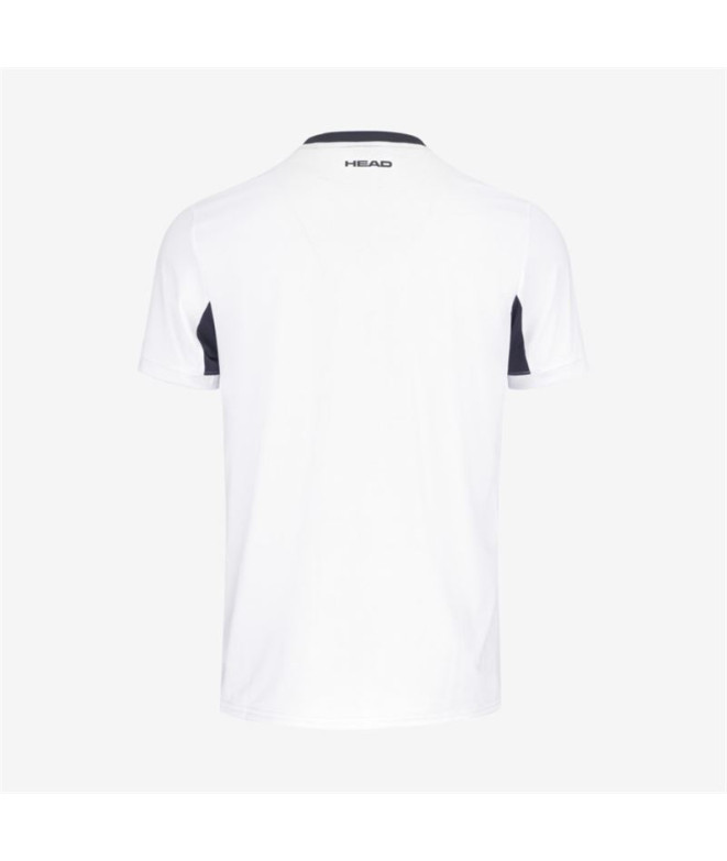 Camisola de ténis Head Slice Branco para homem