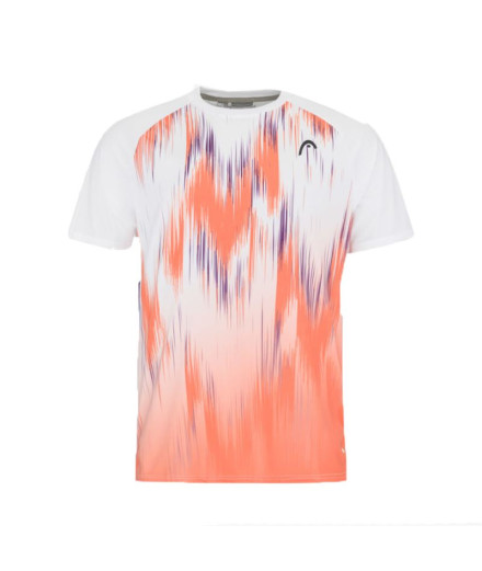 Camiseta de Tenis Head Topspin Hombre Naranja