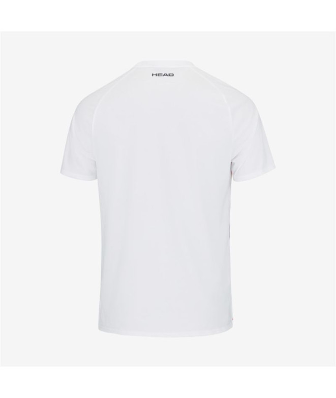 T-shirt de Tennis Head Topspin Homme Orange