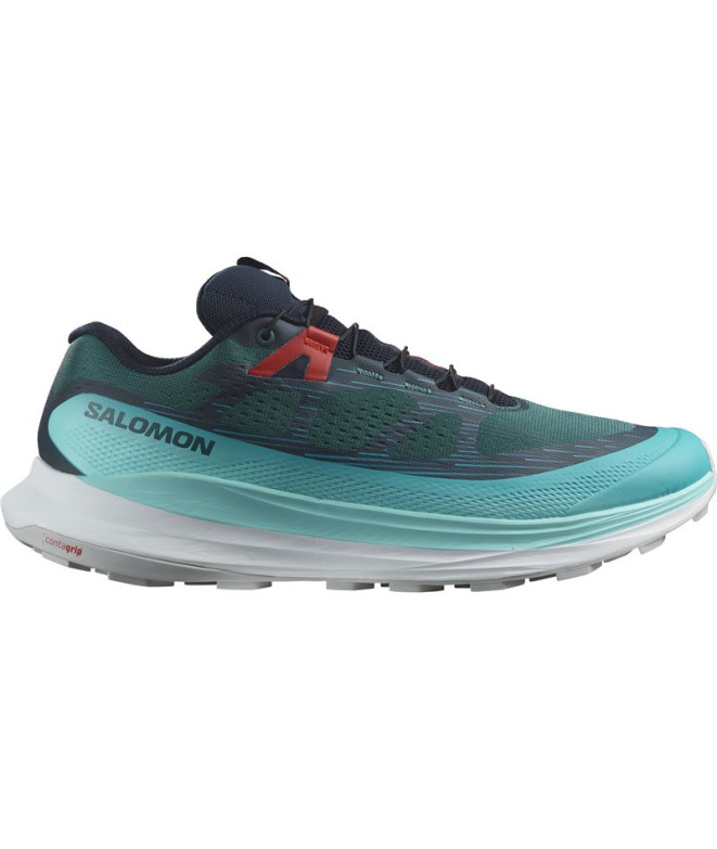 Chaussures de trail Salomon Ultra Glide 2 Hommes Bleu/Rouge