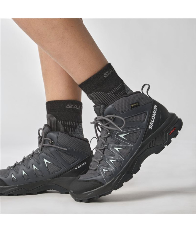 Botas de alpinismo Salomon X Braze Mid Gore-Tex...