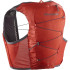 Gilet de Running Salomon Active Skin 8 Rouge/Gris