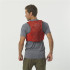 Gilet de Running Salomon Active Skin 8 Rouge/Gris