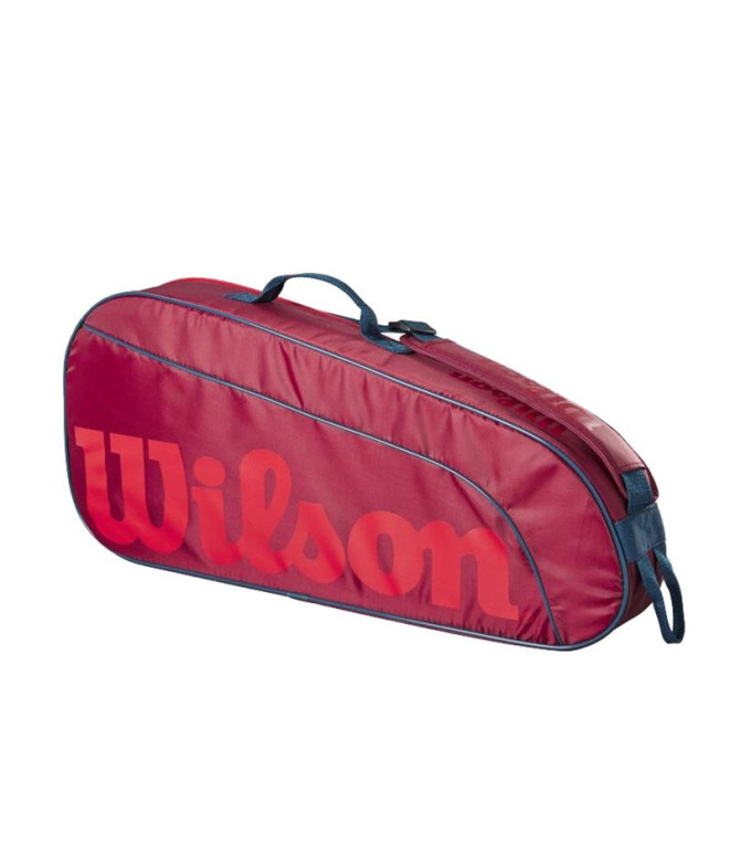 Saco de ténis Wilson 3 Packs Saco de ténis vermelho para crianças
