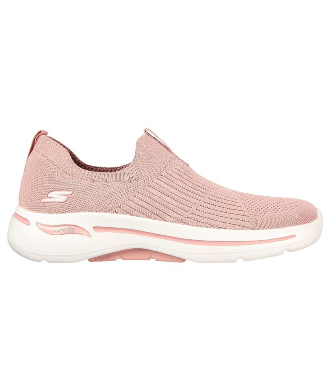 Chaussures Skechers GO WALK Arch Fit - Iconic Femmes Rose