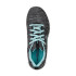 Sapatilhas Skechers Graceful-Twisted Para Mulher Preto & Prata Turquesa