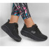 Zapatillas Skechers D'Lux Walker-Fresh F Mujer Black Mesh/Trim