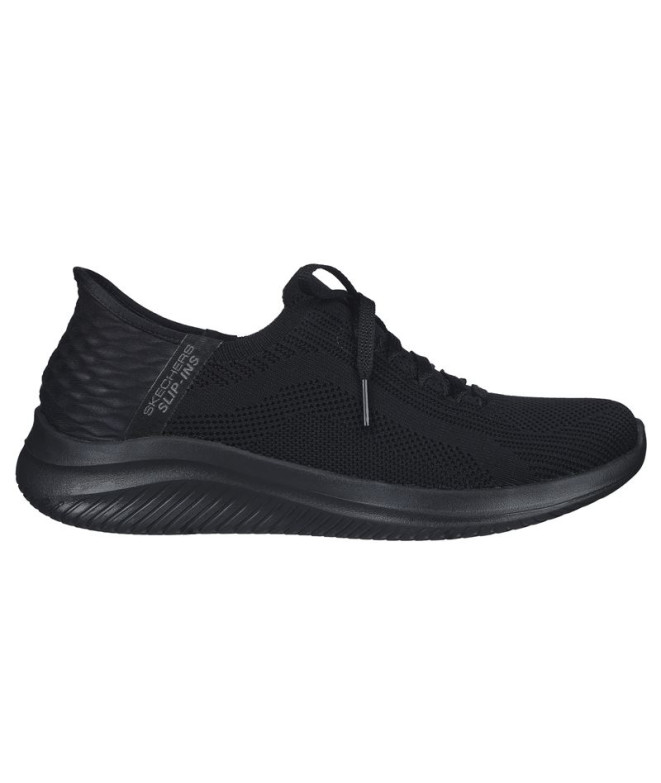 Chaussures Skechers Ultra Flex 3.0-Brill Femme Noir Knit/Trim