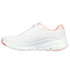 Zapatillas Skechers Arch Fit-Infinity Co Mujer White Mesh/Pink Trim