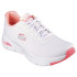 Sapatilhas Skechers Arch Fit-Infinity Co Mulher Malha branca/cor-de-rosa