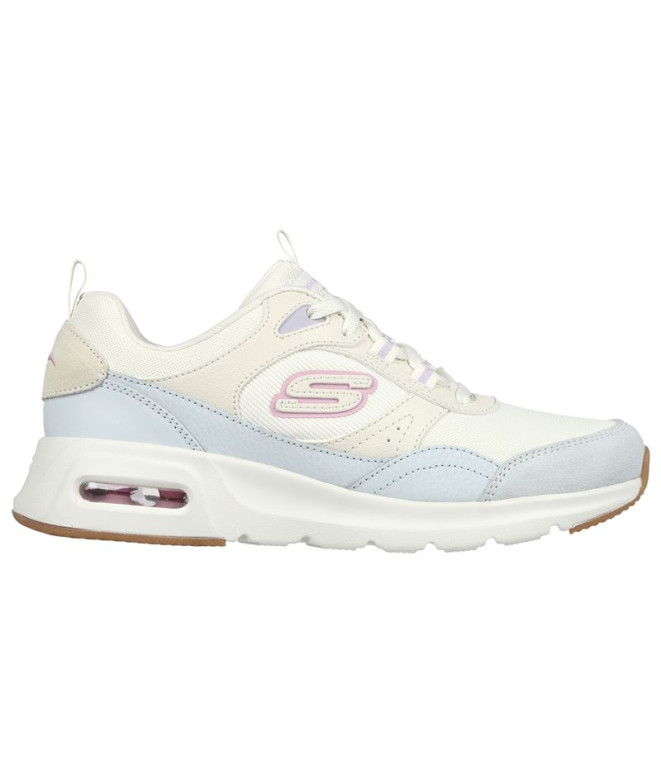 Sapatilhas Skechers Skech-Air Court - Co Mulher NATURAL/MULTICOLORADO