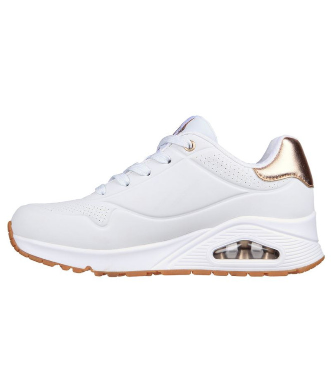 ChaussuresSkechers Uno - Golden Air Femme Blanc...