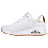 ChaussuresSkechers Uno - Golden Air Femme Blanc Durabuck/Mesh Trim