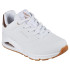 ChaussuresSkechers Uno - Golden Air Femme Blanc Durabuck/Mesh Trim