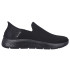 Zapatillas Skechers Go Walk Flex - No Ha Hombre Black Textile