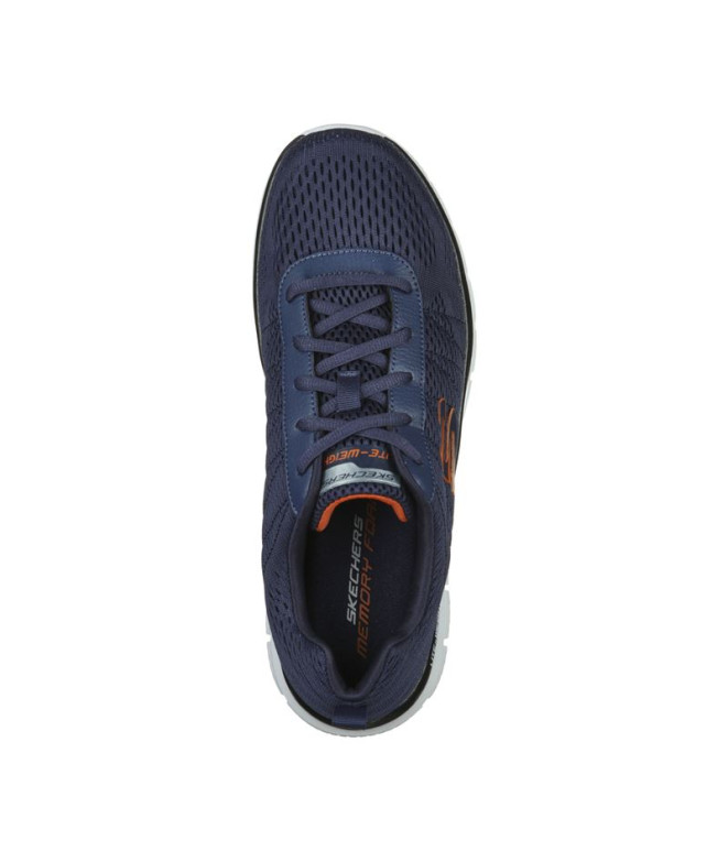 Zapatillas Skechers Track - Moulton Azul Hombre