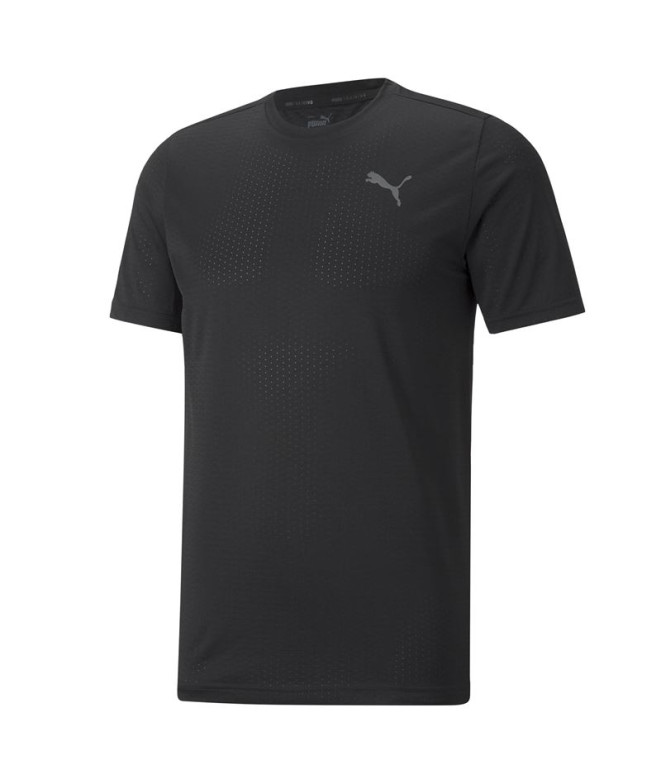 Camiseta Fitness Homem por Puma Train Fav Blaster Preto