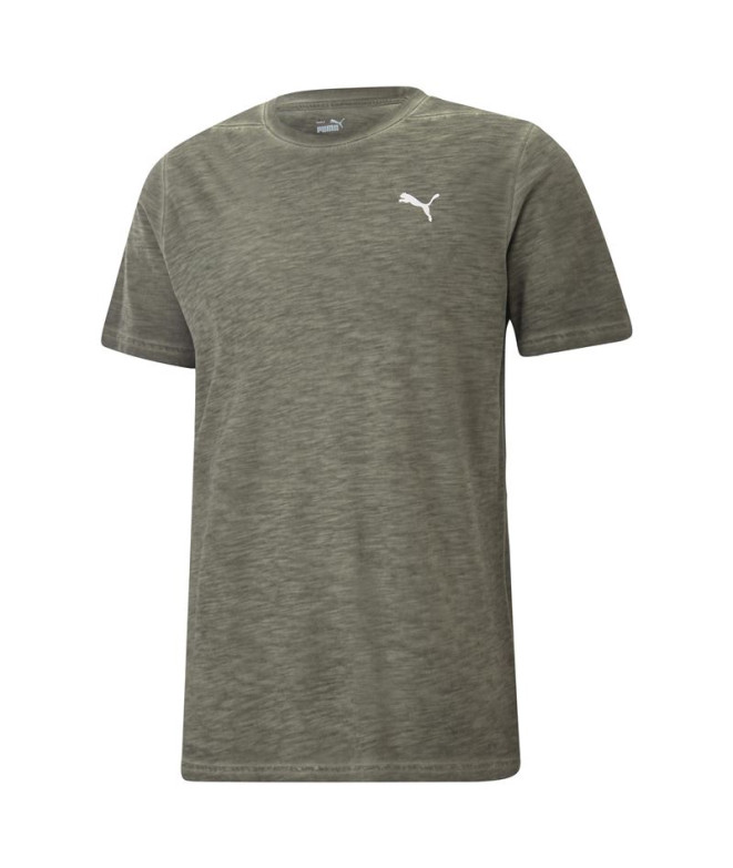 Camiseta por Yoga Puma Studio Foundation Homem Verde