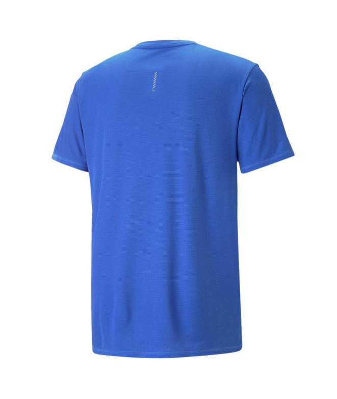 T-Shirt Running Puma Run Favorite Logo Man Royal