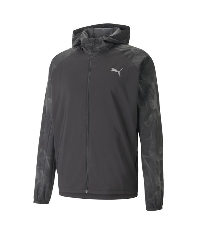 Veste Running Homme by Puma Run Favorite Aop Noir