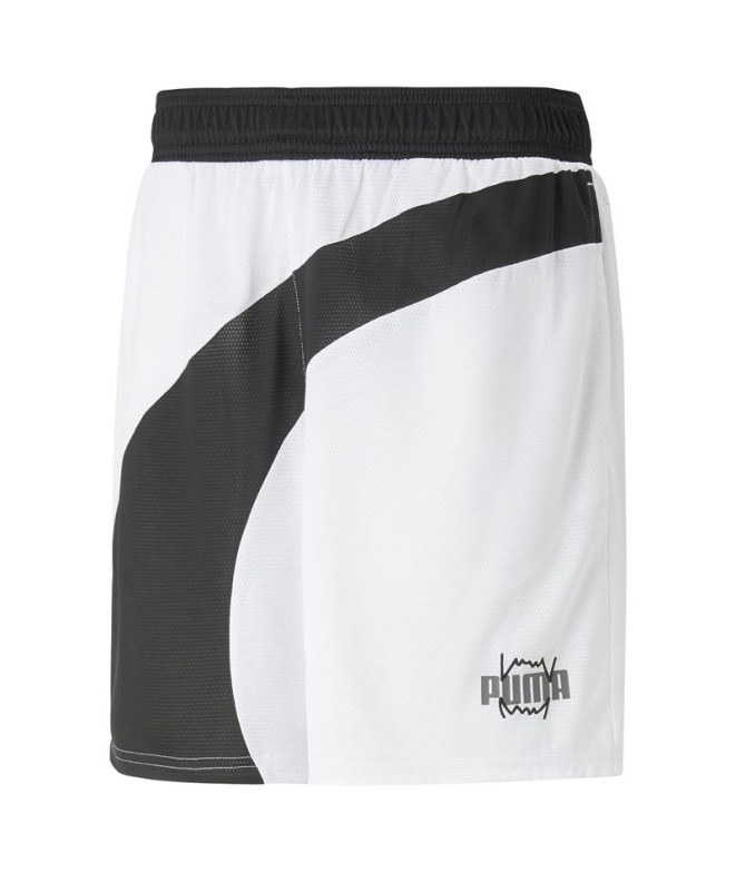 Calças de basquetebol para homem Puma Flare Branco