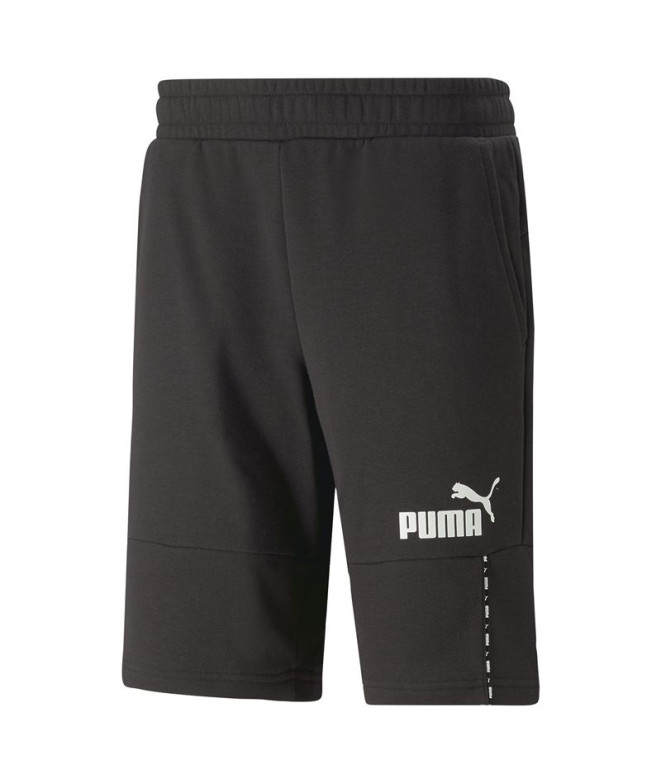 Calça Homem Puma Essentials Block Tape Preto