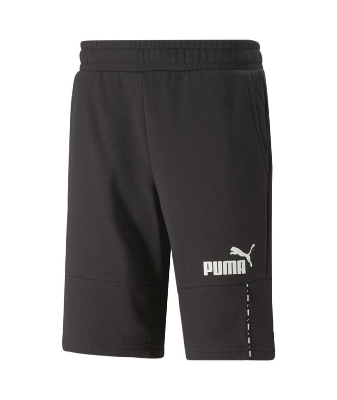 Pantalones Puma Essentials Block Tape Hombre Black