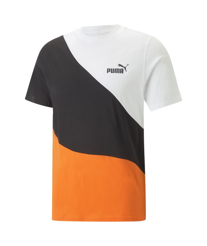 T-shirt Puma Power Cat Pepper para homem