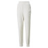 Pantalons Puma Ess+ Embroidery High White Femme