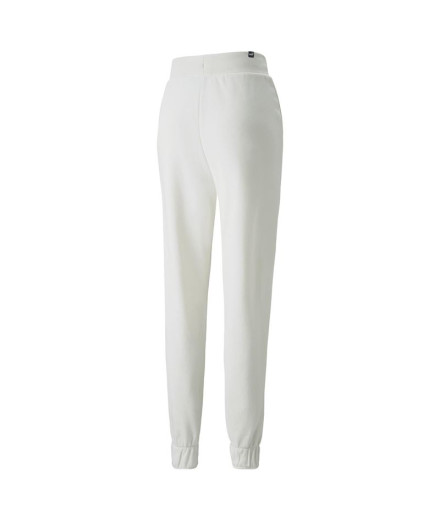 Pantalons Puma Ess+ Embroidery High White Femme 2