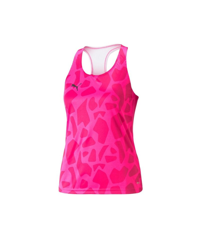 T-Shirt Puma Teamliga Padel Graph para mulher Rosa