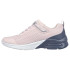Sapatilhas Skechers Menina Microspec Max - Epic Malha cor-de-rosa claro/cabos em carvão