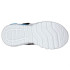 Chaussures Skechers Flex-Glow Elite-Vorl Enfant Noir Synthétique / Rouge & Bleu Bordure
